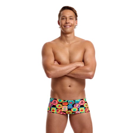 Funky Trunks Men's Sidewinder - Berry Good | Aqua Fitness Global