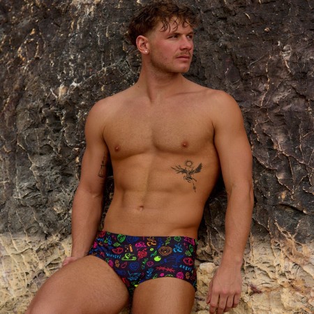 Funky Trunks Men's Classic Trunks - Doodles | Aqua Fitness Global