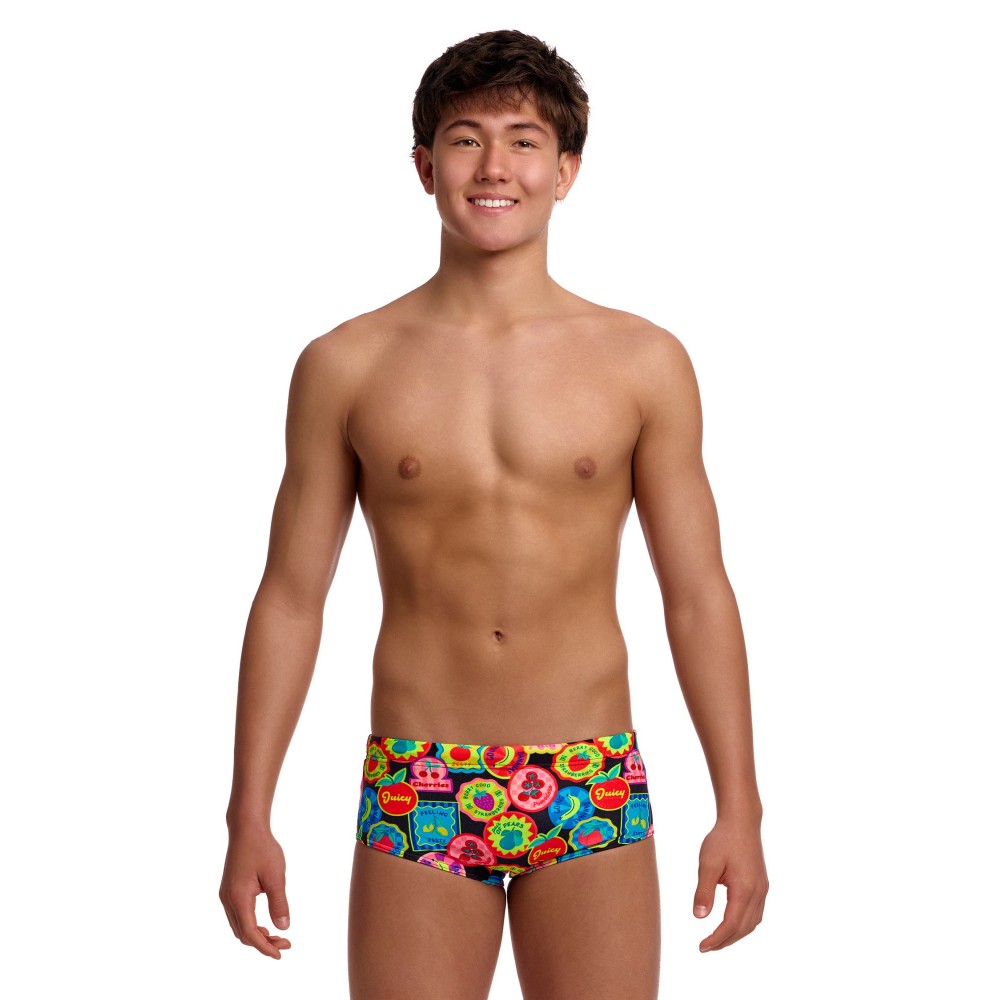 Funky Trunks Boy's Sidewinder - Berry Good| Aqua Fitness Global