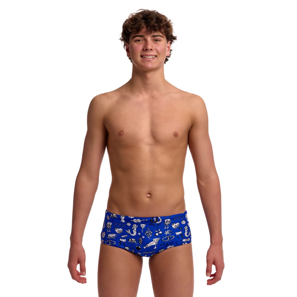 Funky Trunks Boy's Sidewinder - Scratchy | Aqua Fitness Global