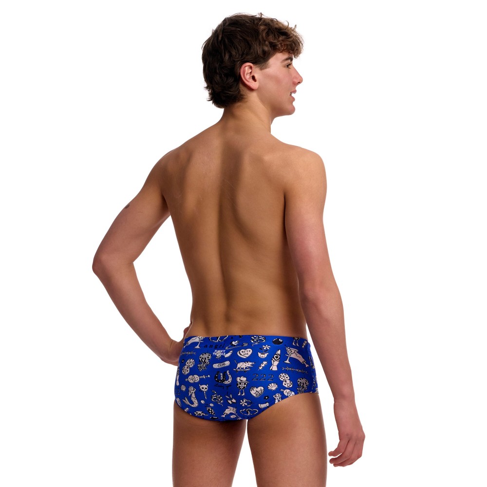 Funky Trunks Boy's Sidewinder - Scratchy | Aqua Fitness Global