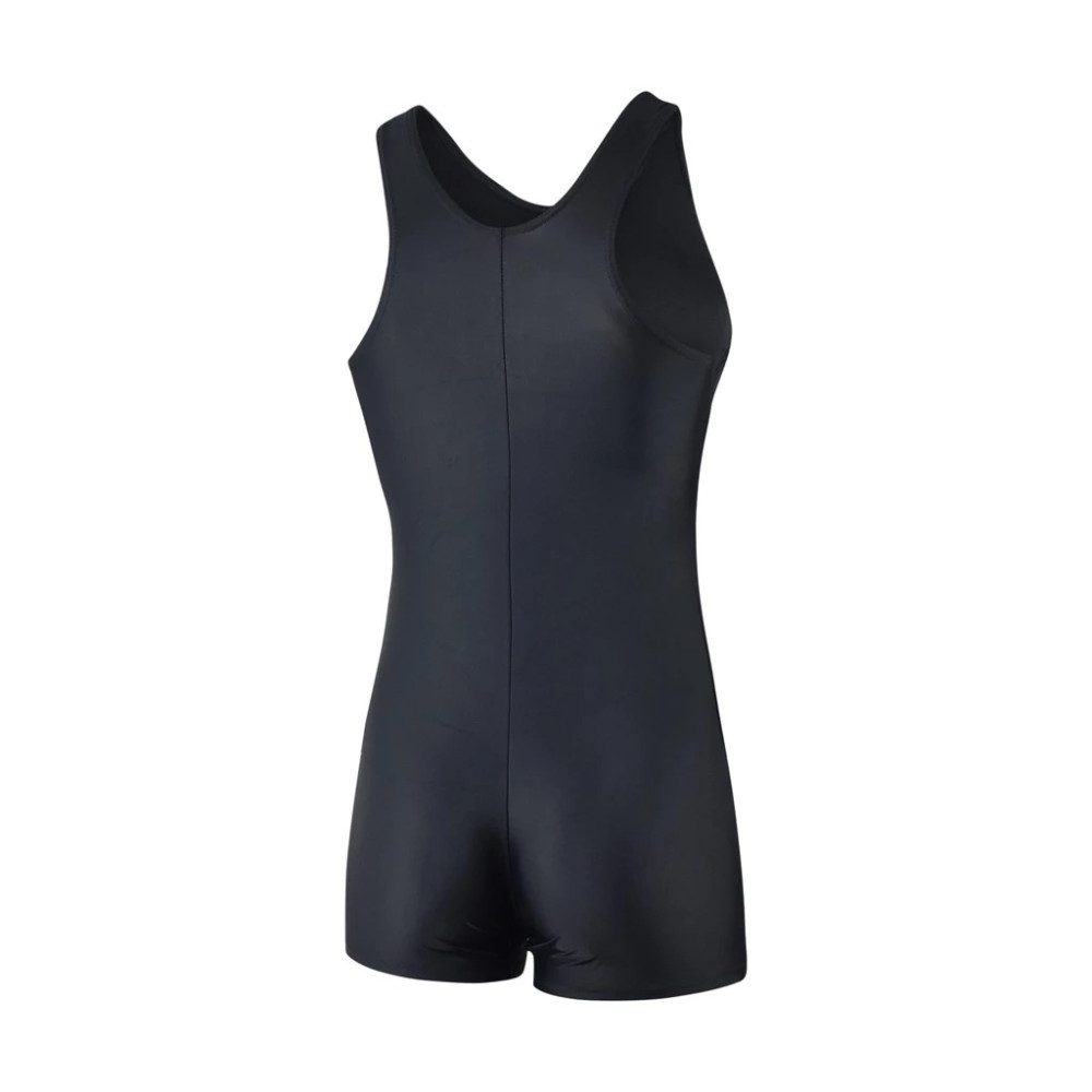 TYR Solid Racerback Boyleg