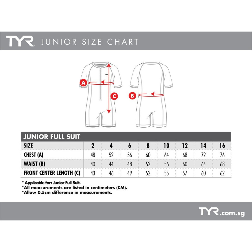 TYR Little Blooms Dot Junior UV Suit - 02 Blue